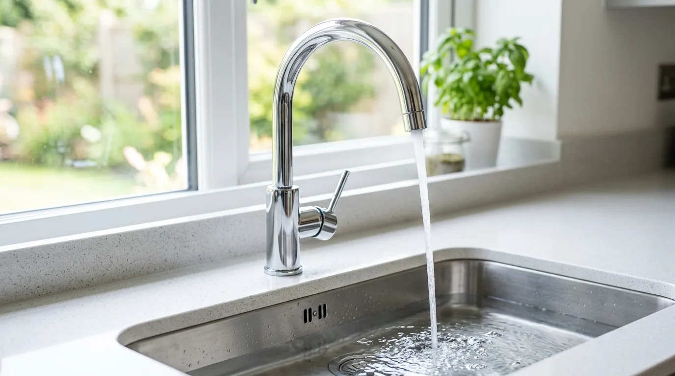 Local Plumbing Master Pros same day plumber fixing a faucet in Long Branch, VA